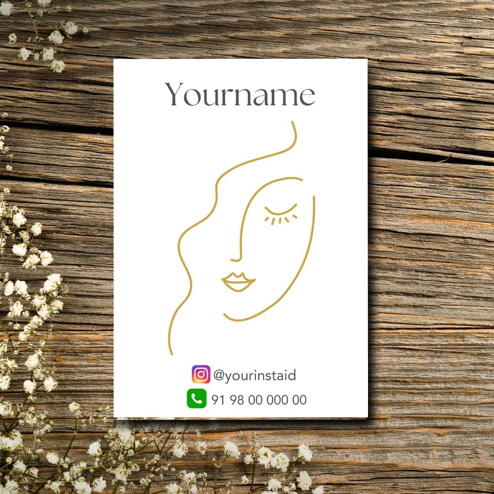 Yellow Nuts Personalized Earring Jewellery Display Cards Tags 48 Pcs Bracelet Necklace Packaging Decorative-image-15