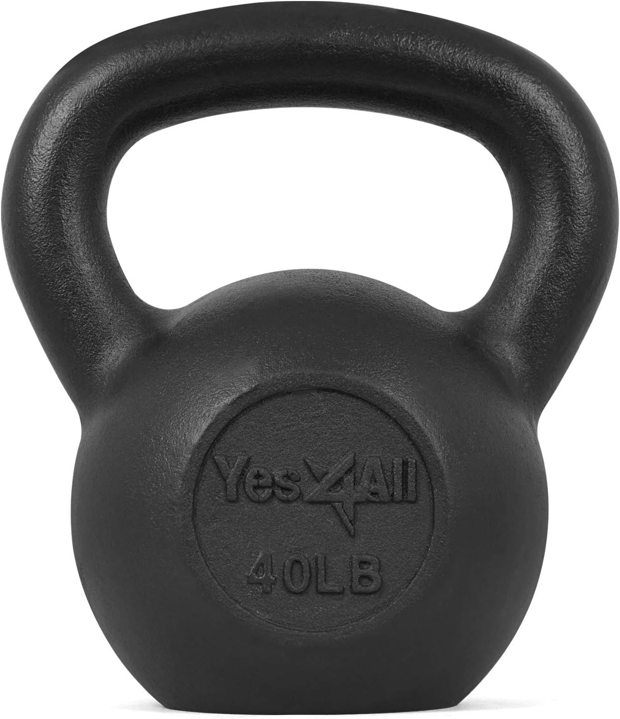 Yes4All Solid Cast Iron Kettlebell Weights Set Great for Full Body