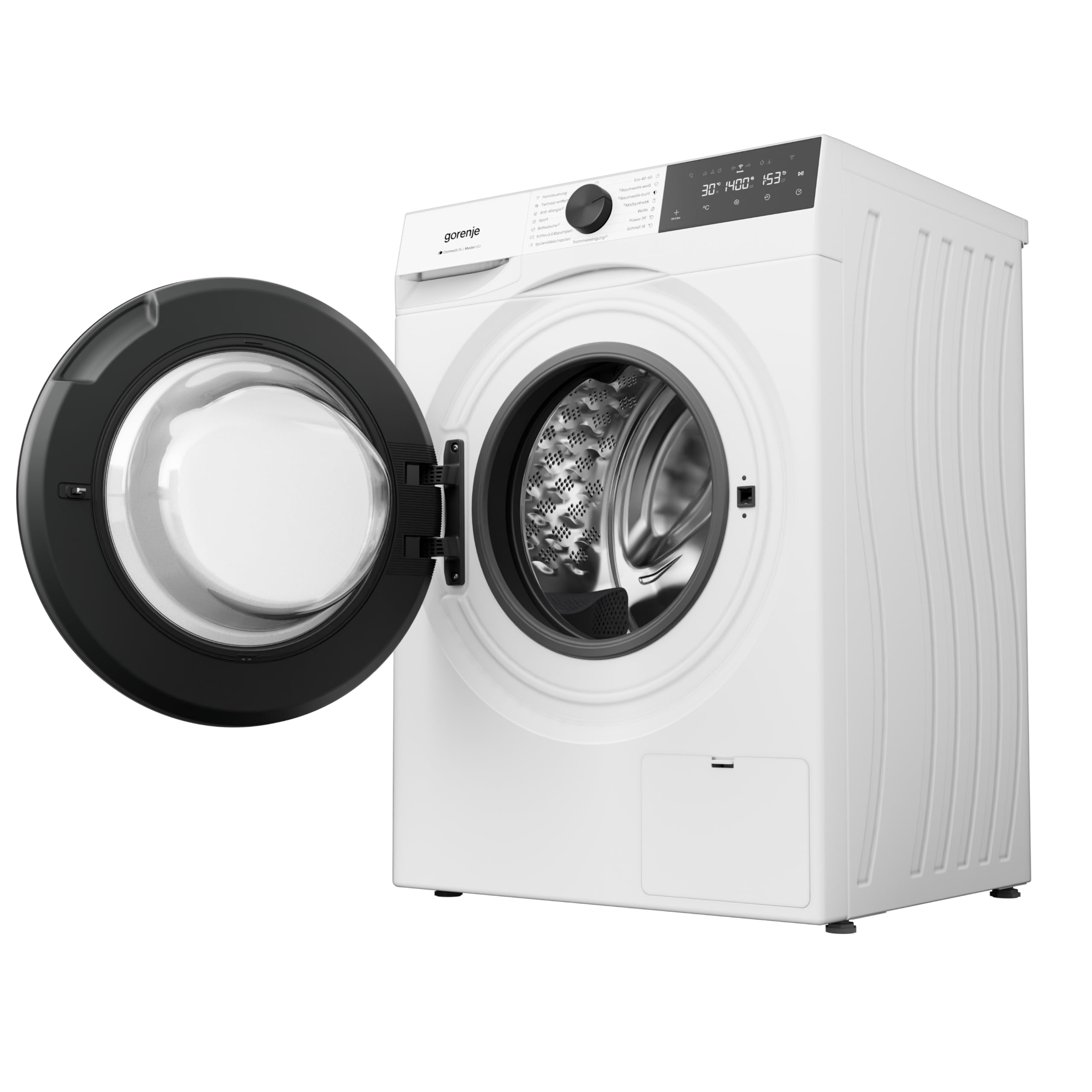 Gorenje W5G494A1P1 Waschmaschine 9 kg 1400 U/min ConnectLife Dampffunktion Weiß