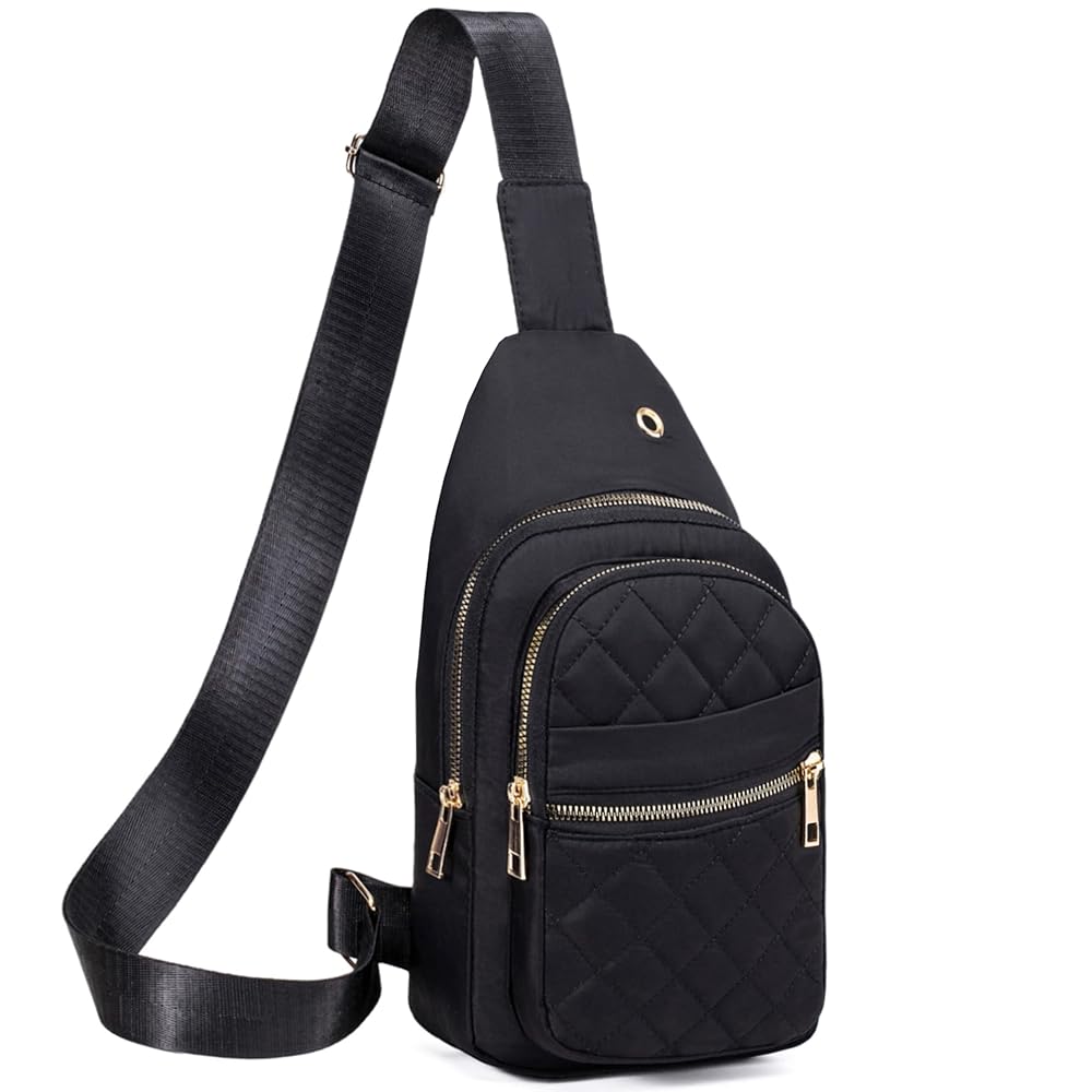 Small Sling Backpack Crossbody Sling Bag for Women, Chest Bag Daypack Fanny Pack Cross Body Bag for Outdoors Hiking Traveling