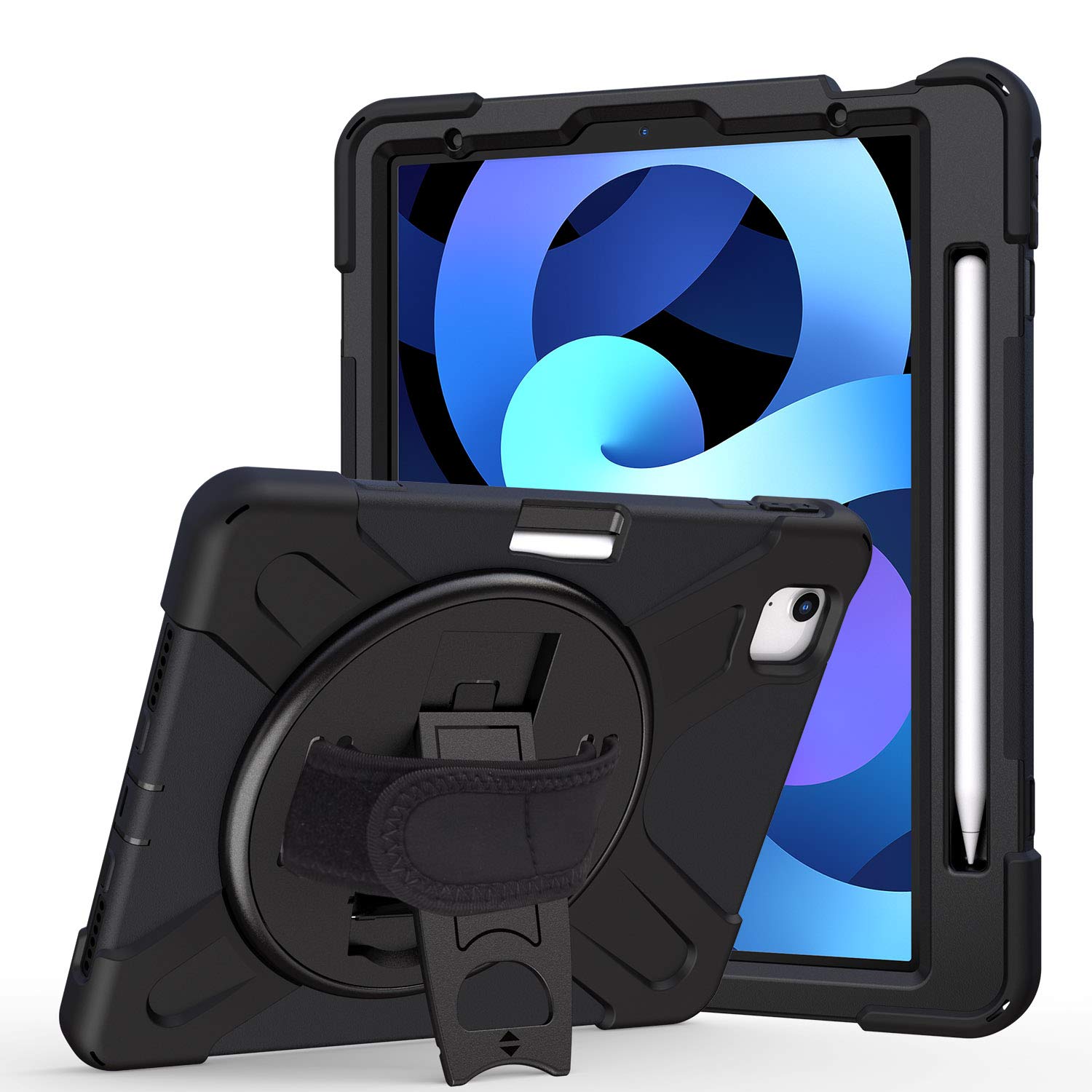Coque iPad Pro 11 et Air 4 avec support rotatif 360 - 7