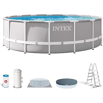 Intex Prism Frame Pool With filter 457 x 122 cm multicoloured
