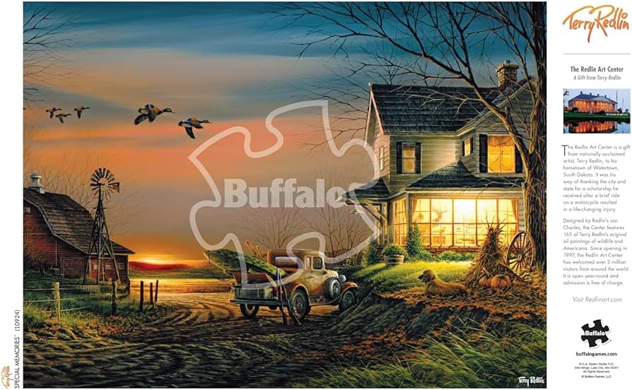 Buffalo Games ジグソーパズル テリー・レッドリン 自宅の快適さ