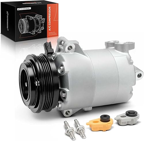 A-Premium Compresor de aire acondicionado con embrague compatible con Ford Transit Connect 2014-2018 2.5L, GAS