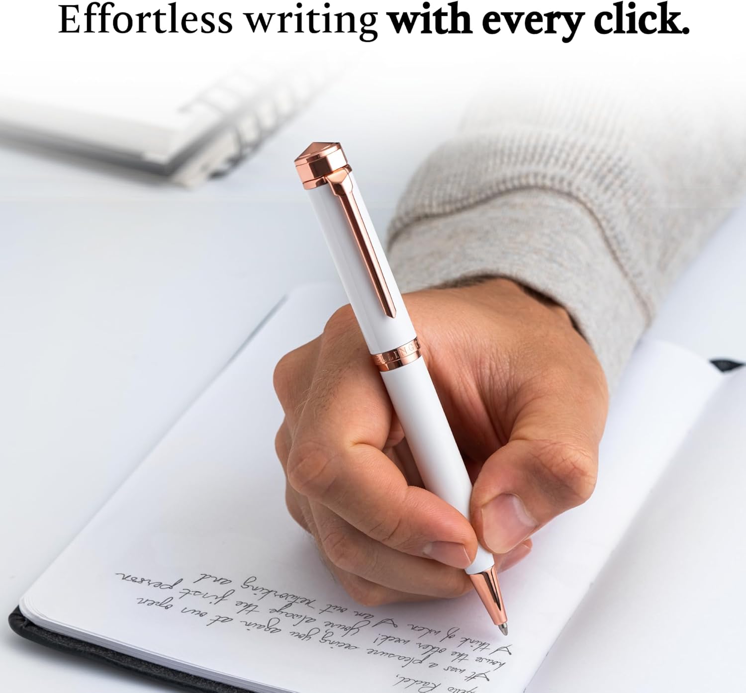 Ellington Pens Luxury Ballpoint Pen – Premium Quality, Smooth Writing Experience, Elegant Design, Includes 2 Ink Refills (Black & Blue)