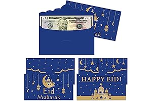Kitticcino Eid Money Envelopes for Cash and Gift Cards
