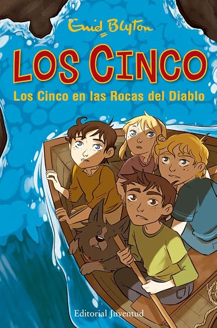 Portada de Los Cinco en las Rocas del Diablo