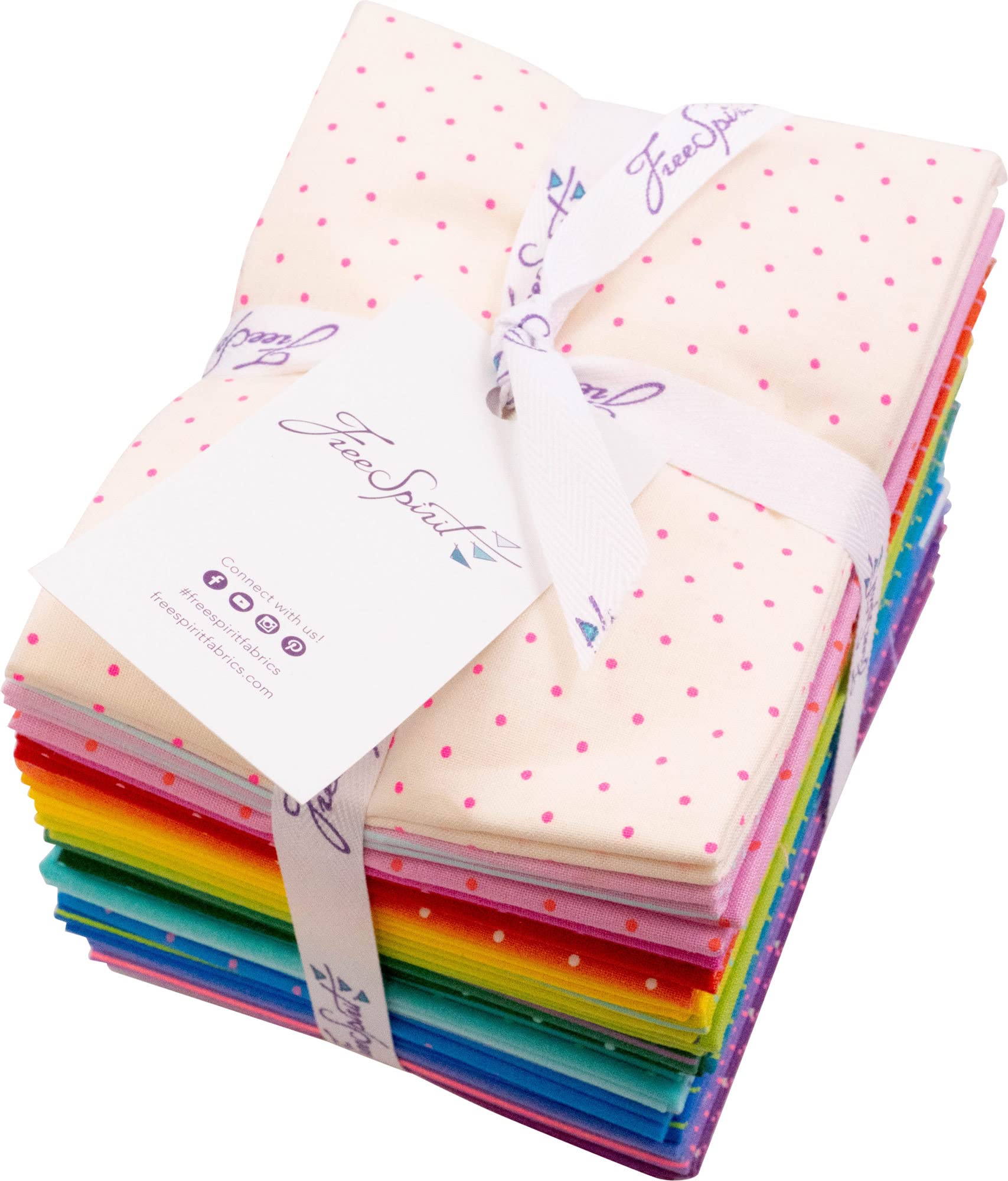 Free Spirit Fabrics True Colors by Tula Pink Tiny Coordinates Fat Quarters