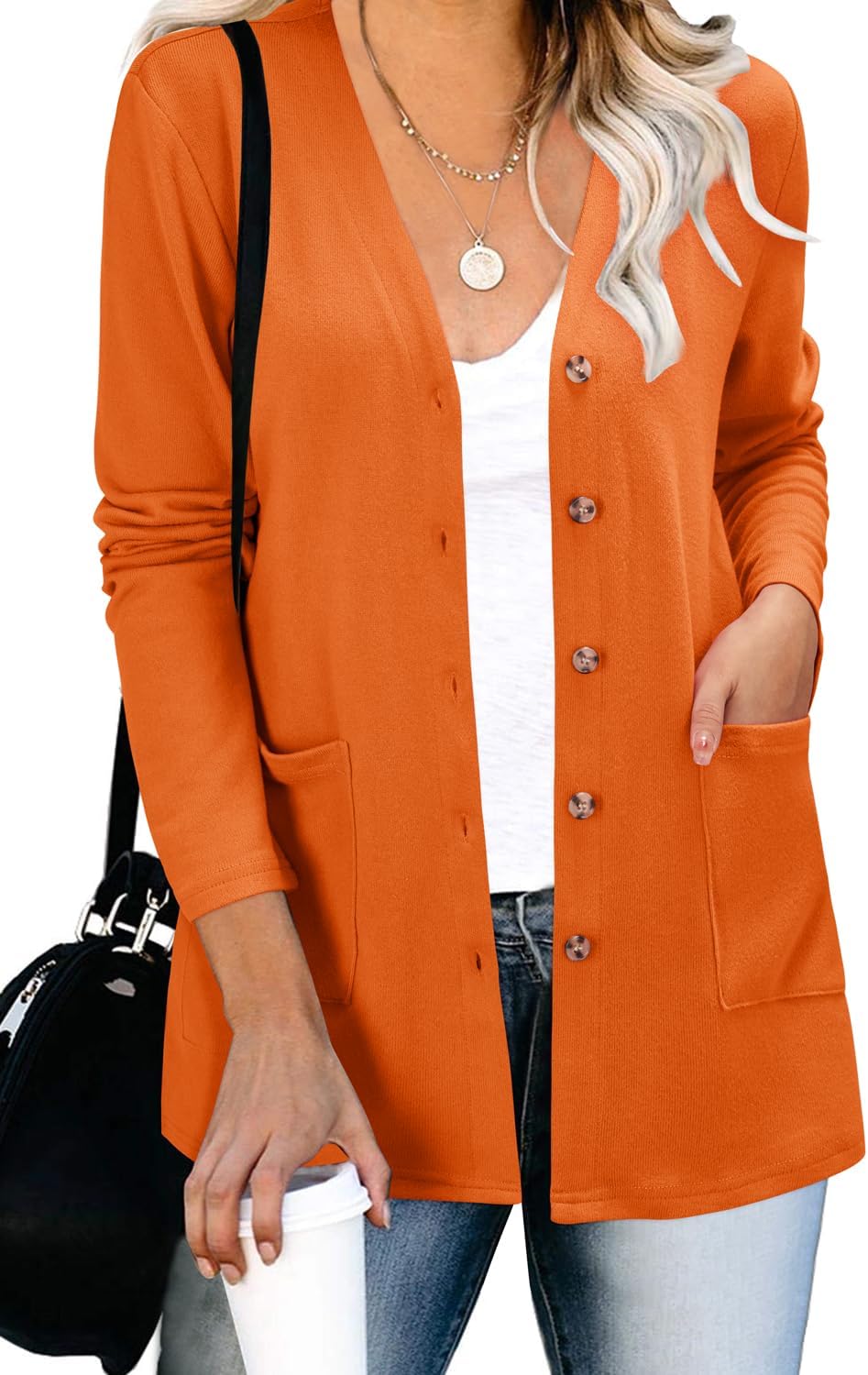 ULTRANICE Fall Fashion Cardigan Sweaters Womens Trendy 2025