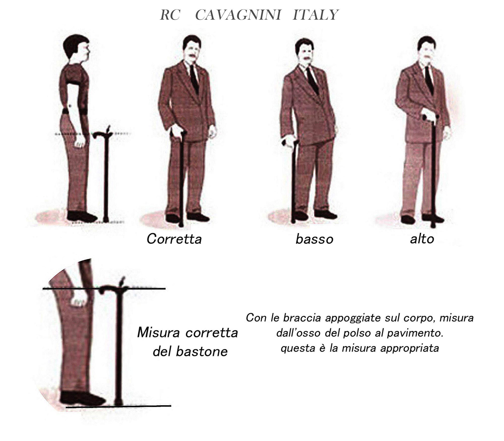 Bastón de paseo elegante águila ceremonia ortopédica para personas mayores, mujer y hombre, longitud adaptable (Aquila, marrón)