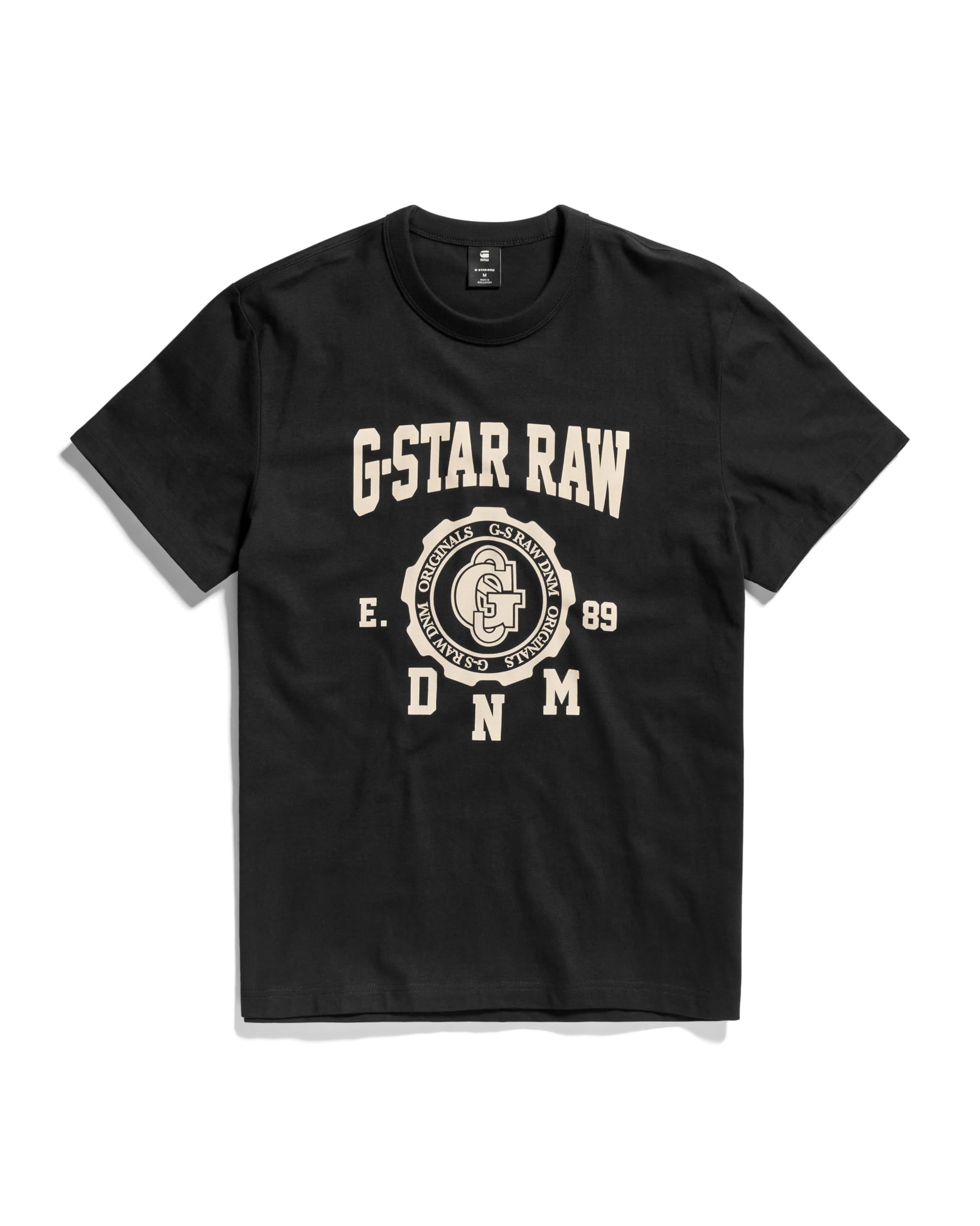 G-Star Men's Collegic T-Shirt, Black (dk black D24447-D593-6484), M