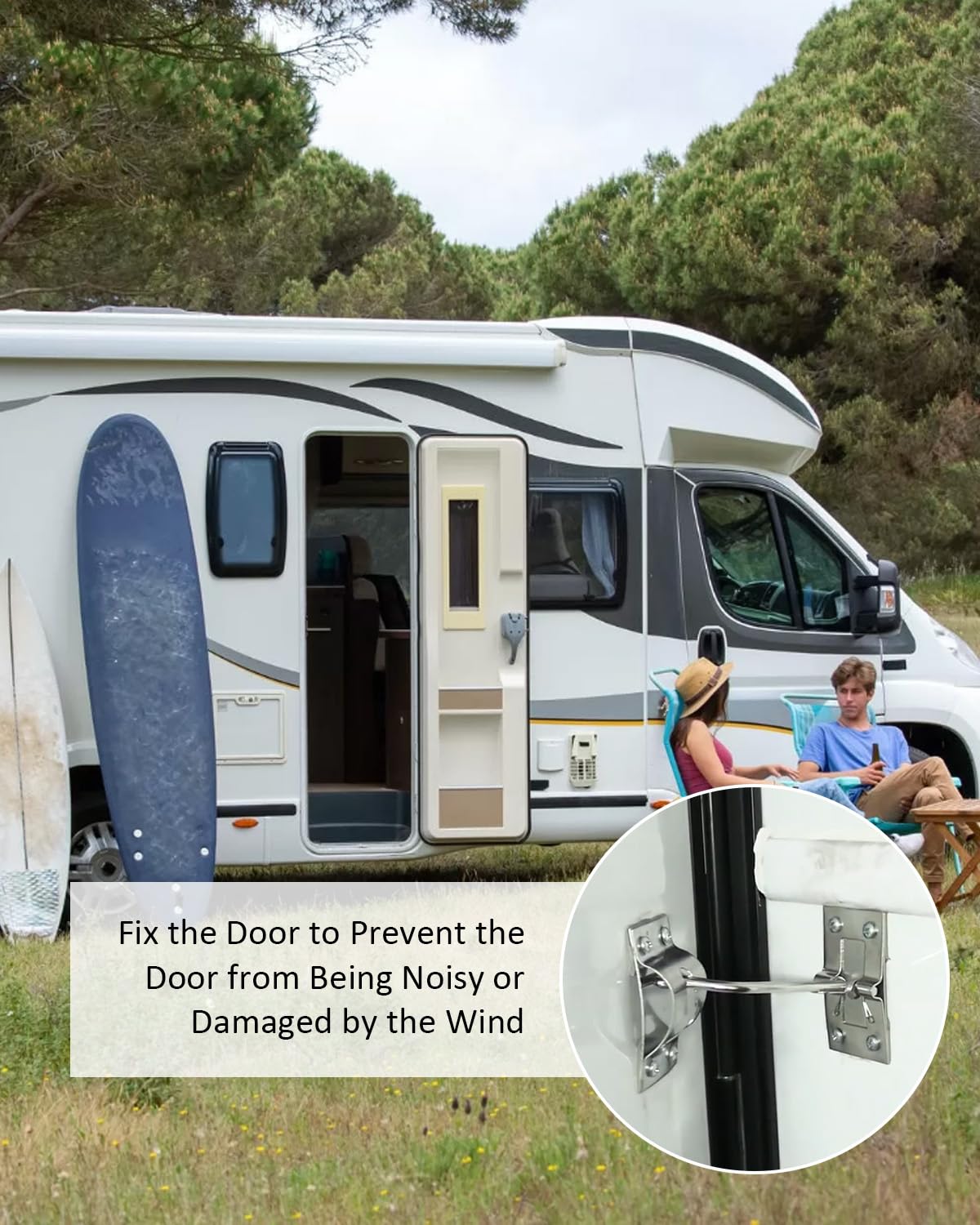 Soporte De Puerta Autocaravana, 3 Unidades, Marca/Modelo