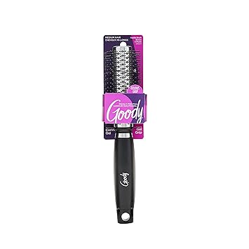 Goody Gelous Grip Round Brush For Short to Medium Hair (Colors Vary) by Goody