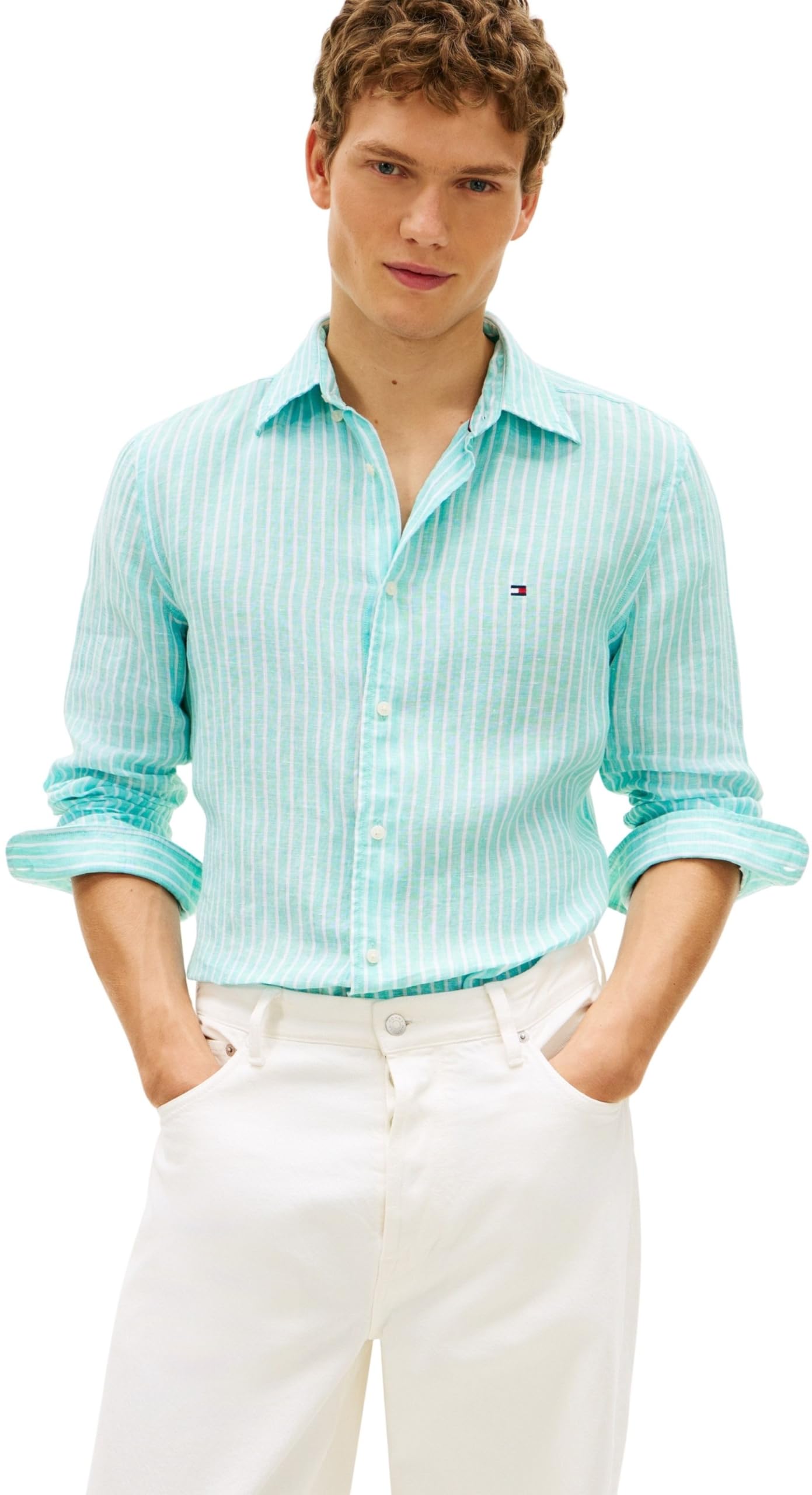 Tommy Hilfiger Camicia Uomo Art MW0MW42400