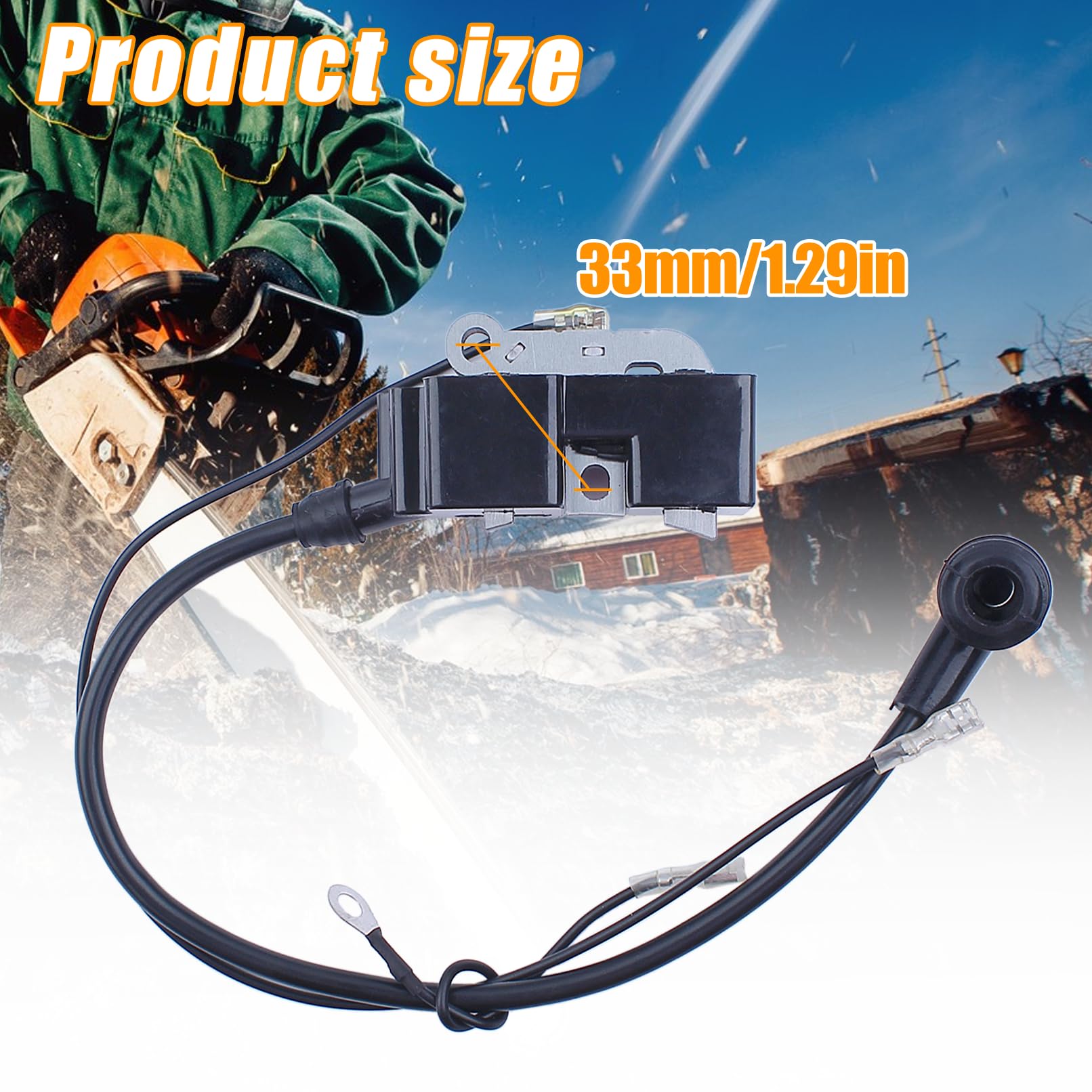 Soffiatore Husqvarna Bobina Di Accensione Per Motoseghe Husqvarna 340, 345, 346 XP, 350, 357, 359, 365 E Altri Modelli Bobina Per 357xp 365 - Foto 7