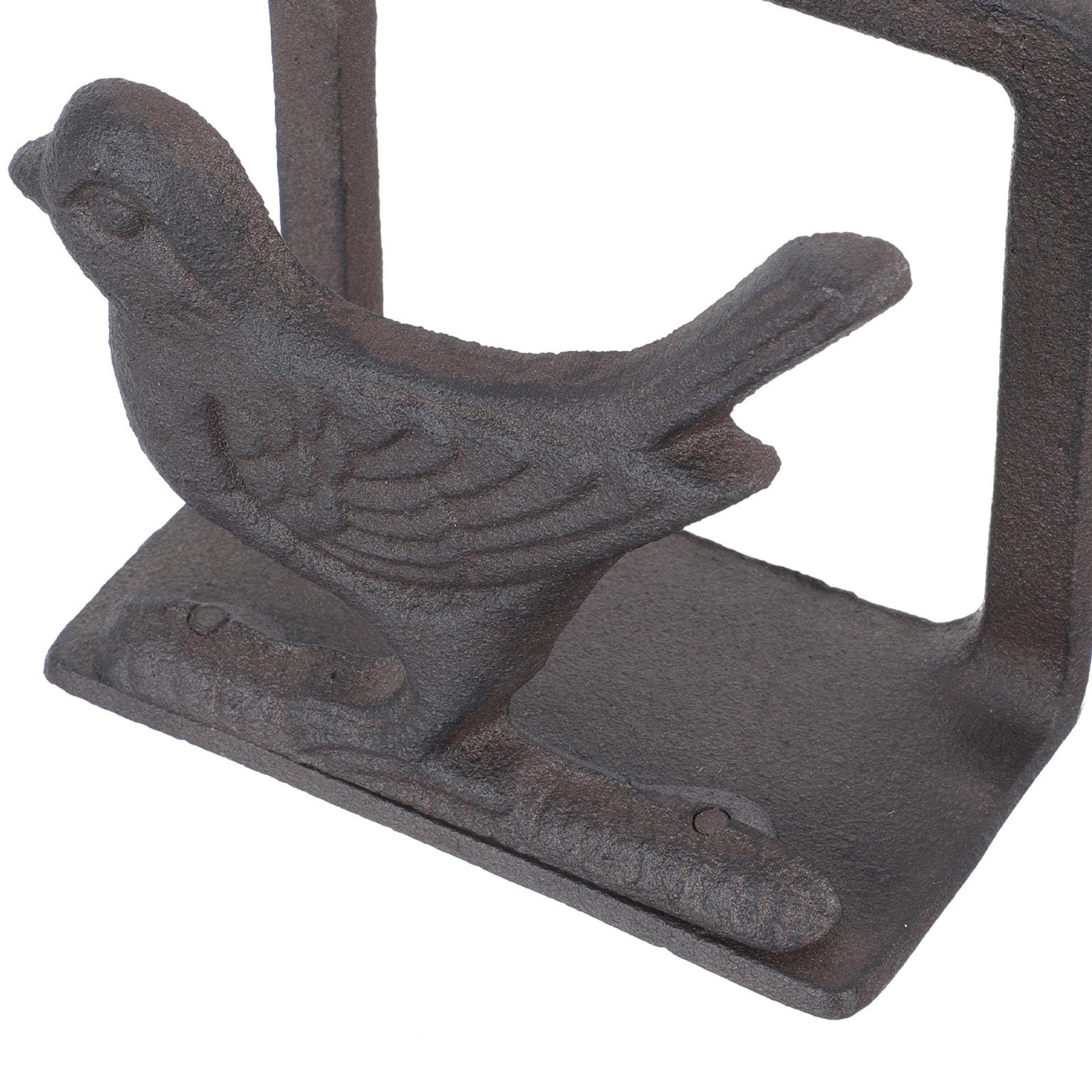 Gadpiparty Servilletero de Hierro Fundido Diseño Animal Elegante y Delicado para Restaurante, Mantiene Servilletas Secas Mano en Mesa de Cocina o Comedor