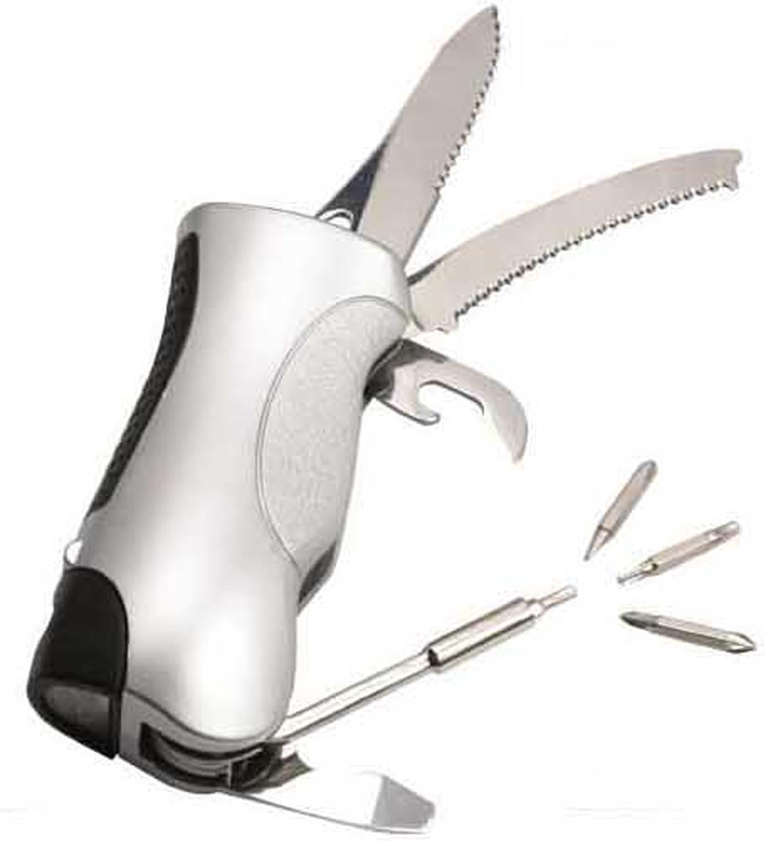 Delk 41197 Outdoorsman Multi-Function Tool, Silver