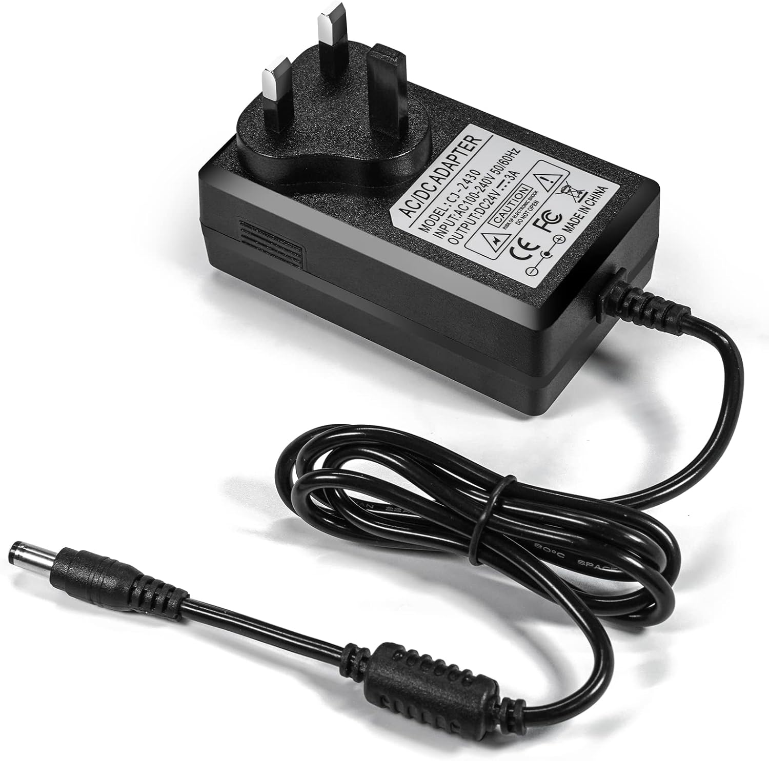 24V Power Supply 24 Volt 3A AC Adapter 72W Charger 24V DC Transformer