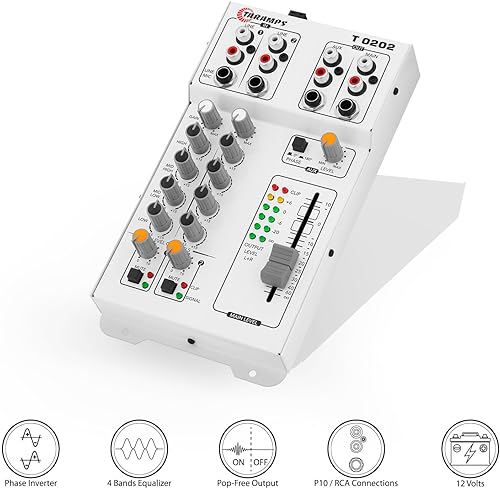 Miniatura 8 de Taramps T 0202-2 Canales de mesa de sonido