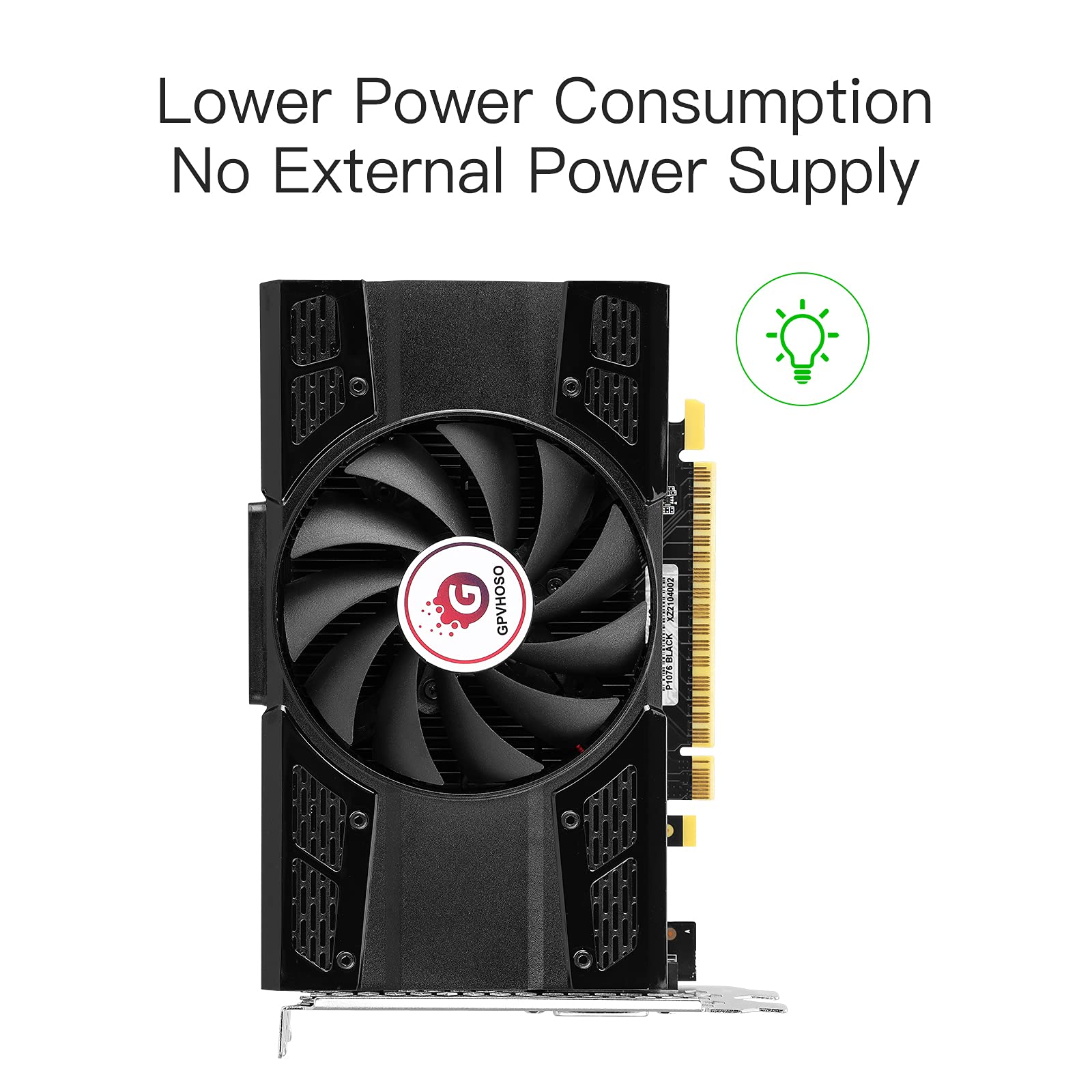 Amazon.com: GPVHOSO Tarjeta gráfica NVIDIA GeForce GTX 1050 Ti