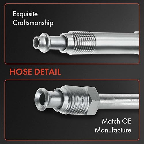 Miniatura 5 de A-Premium Conjunto de manguera de presión de manguera de dirección asistida compatible con Nissan Frontier 2005-2010/2014 Pathfinder Xterra