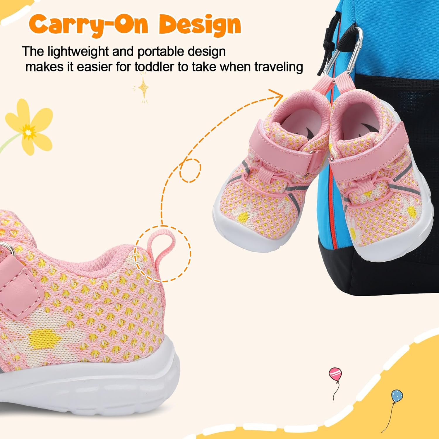 FEETCITY Toddler Sneakers Wide Toddler Shoes Boys Girls Tennis Shoes Sports Running Walking Sneakers - Image 4