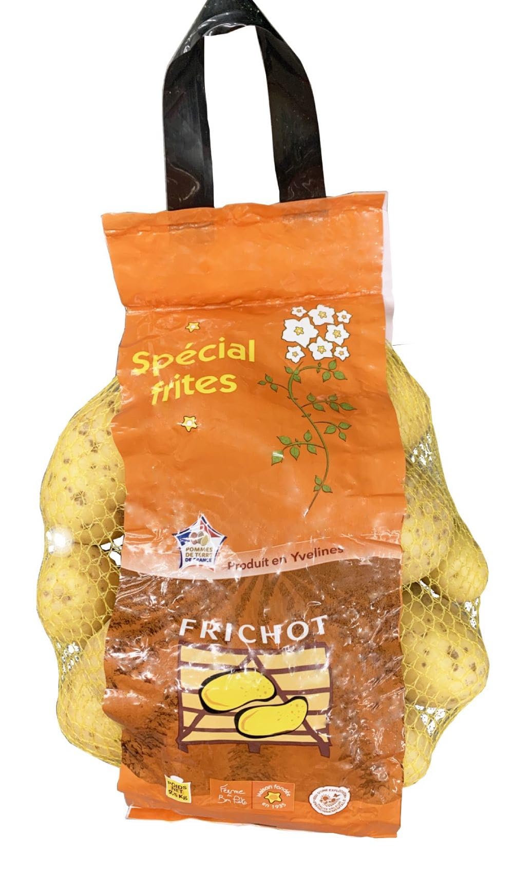 Pomme de Terre Victoria Special Frites 2,5kg/Filet - Offres de 1, 2, 3 et 4 Filets - Livraison Gratuite France (1 filet)