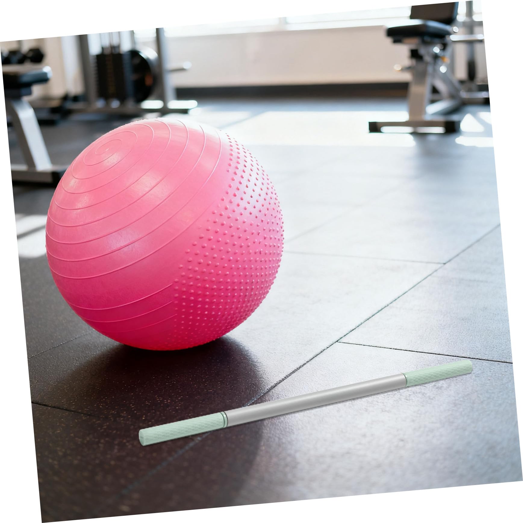 BETOOKY Ergonomiczny Masażer Mięśni z Wałkiem Do Głębokiego Masażu Tkanek Roller Fitness Do Nóg Pleców i Łydek Sportowców po Treningu i Jogi Sztuka