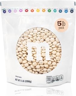 Cream Milk Chocolate Candy - 5lbs of Chocolate Candy Bulk in a Resealable Pack, For Weddings, Graduations, Birthday Party Favors, Desserts & More