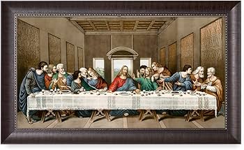 最後の晩餐 絵画 木製絵画 アンティーク絵画 最後の晩餐 絵画 木製絵画