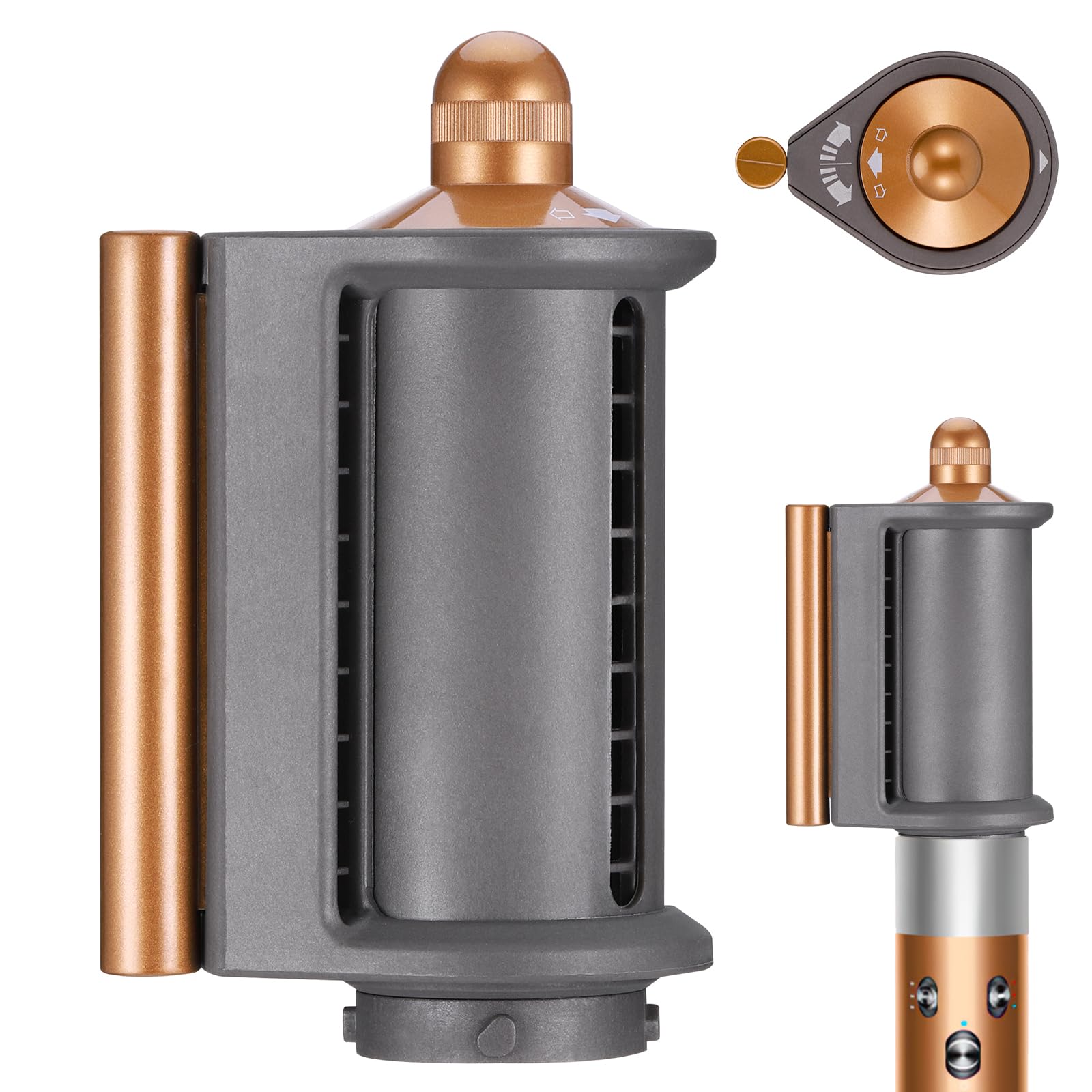 Accesorios para Dyson Airwrap, Boquilla Antivuelo Difusor para Dyson Airwrap Hierro con 2 Modos, Alisado Accesorios para Secador de Pelo para HS01 HS05, Moldeador para Dyson Airwrap