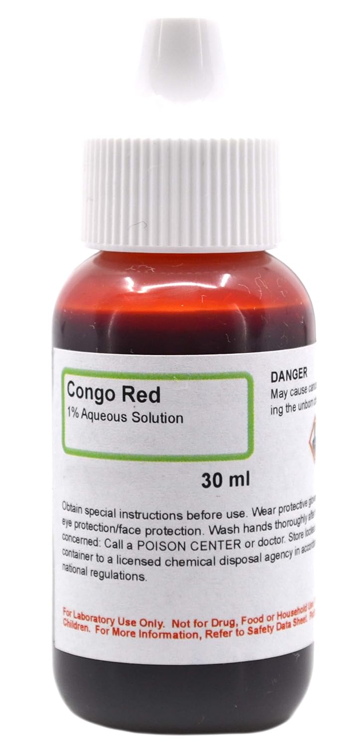Innovating Science Congo Red, 1 Aqueous Solution, 1 fl oz (30mL) The