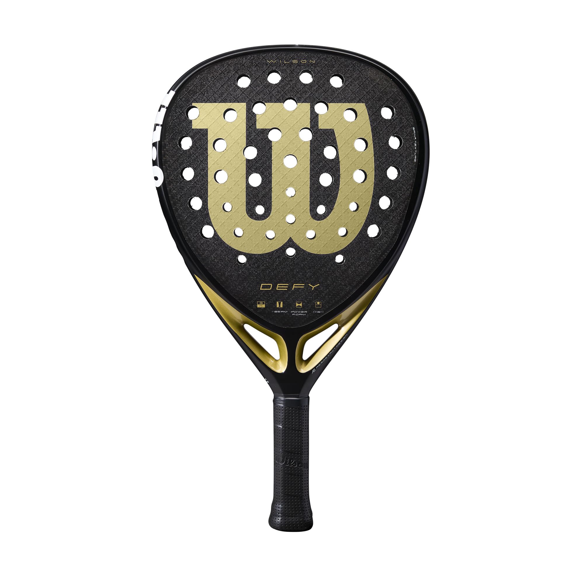 Wilson Defy V1 Padel ラケット - グリップサイズ 2-4 1/4インチ