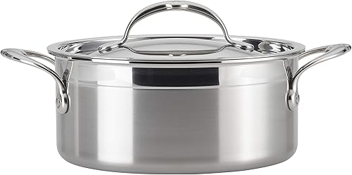 Miniatura 4 de Hestan - ProBond Collection - Professional Clad Stainless Steel Soup Pot, Induction Cooktop Compatible, 3 Quart