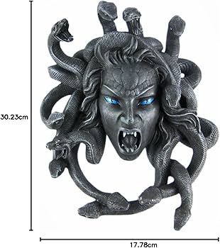 Amazon.co.jp: Pacific Giftware Things2Die4 Gruesome Medusa 壁掛け