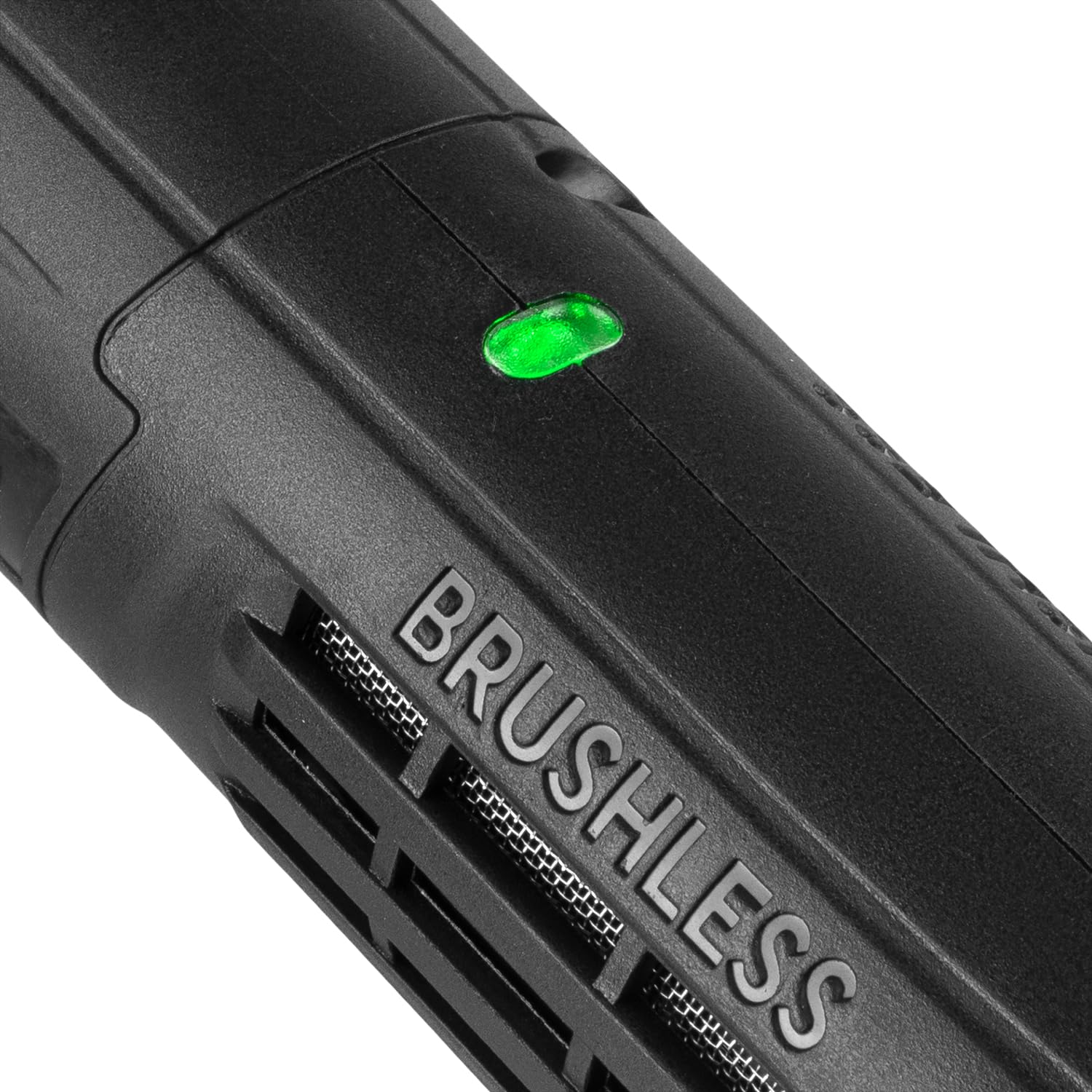 Amoladora Angular Brushless 2200W, Disco 125mm, Velocidad Variable 2.900-9.600 rpm, Arranque Suave, Kickback Control, para Cortar, Desbastar y Lijar. GS-125RX Ultra