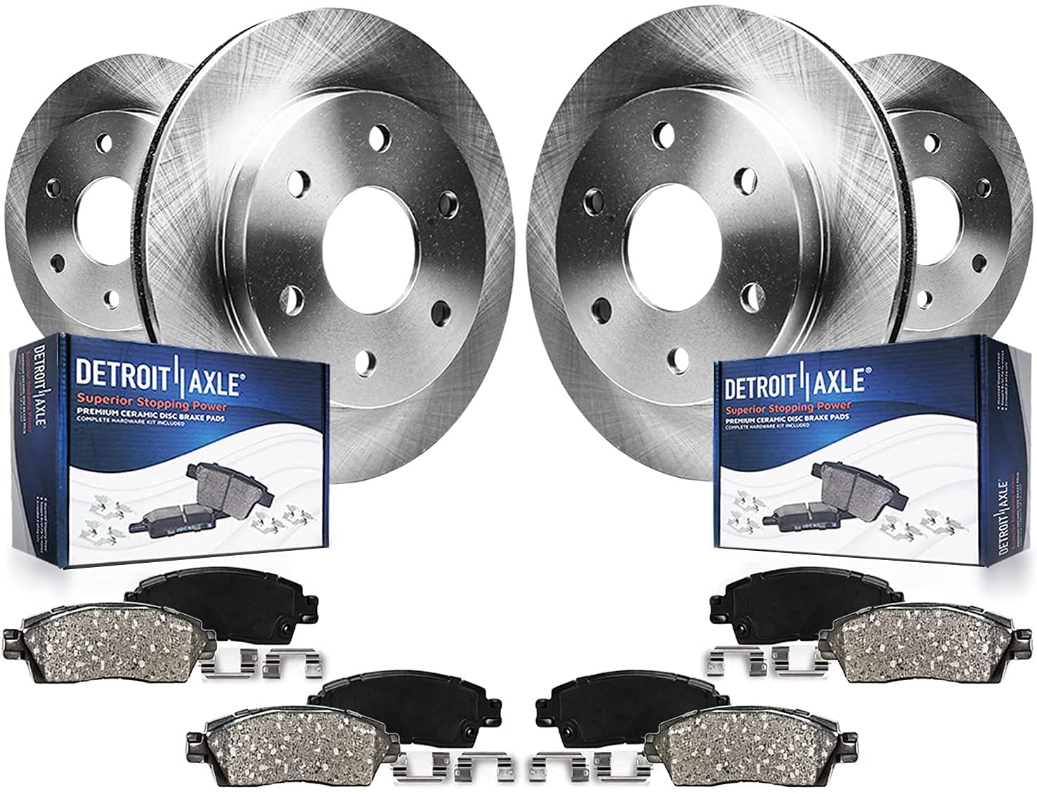Detroit Axle - Brake Kit for Buick Rainier Chevy GMC SSR Trailblazer EXT