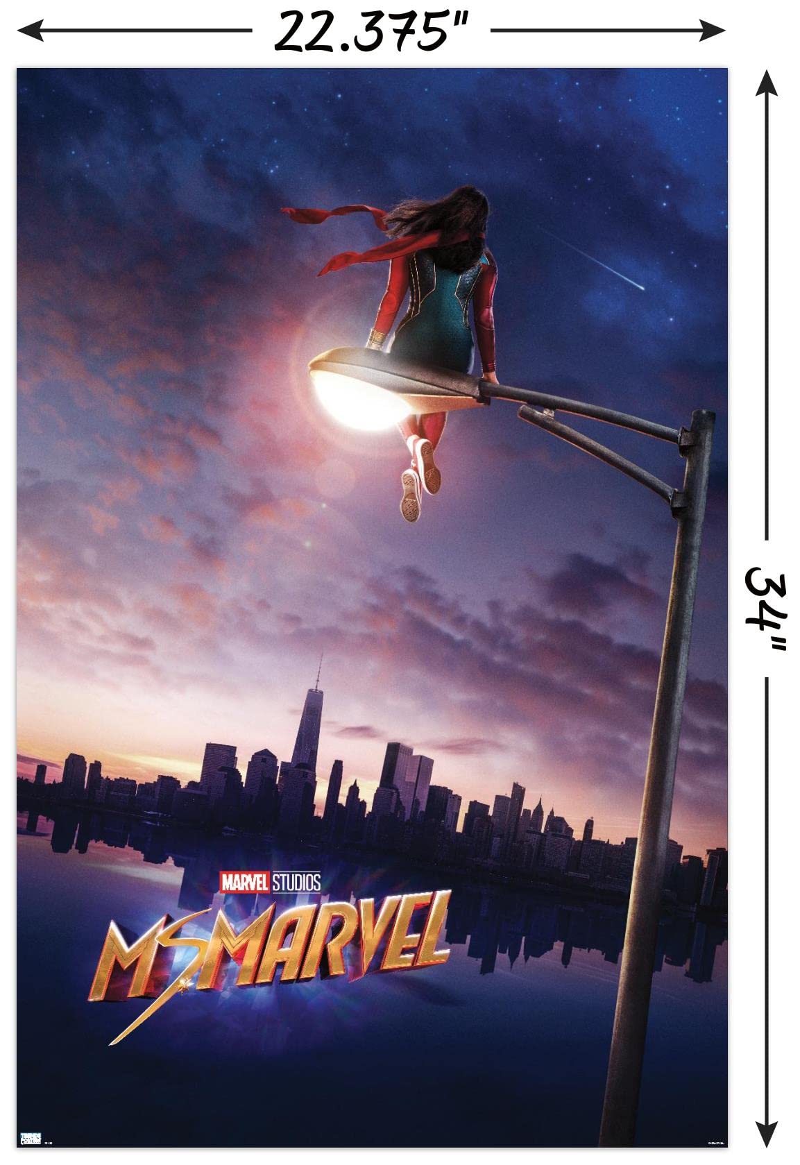 Amazon.com: Trends International Marvel Ms. Marvel - Teaser One