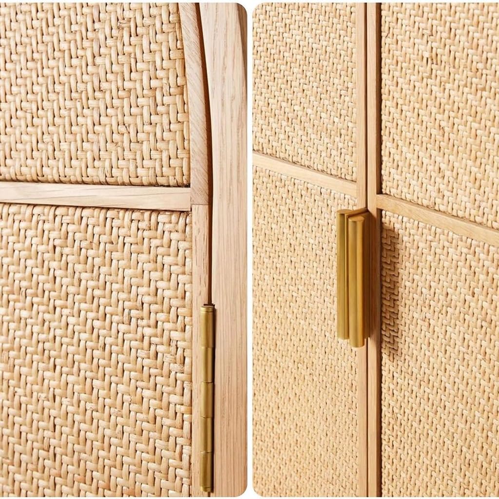 Natural Cane Webbing for Caning Projects Closed Weave Rattan Webbing V Shape Rattan Wicker Material for DIY Furniture Decor Caning Supplies for Chair Cabinet Ceiling Basket Repair(0.7x1m/27.6x39 in)