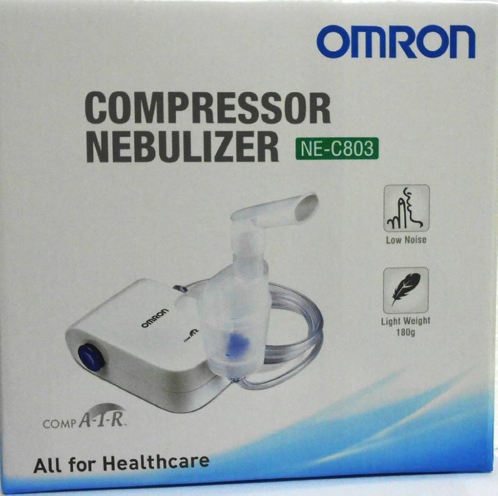 Omron NE C803 Compact & Lightweight Compressor Nebulizer For Child