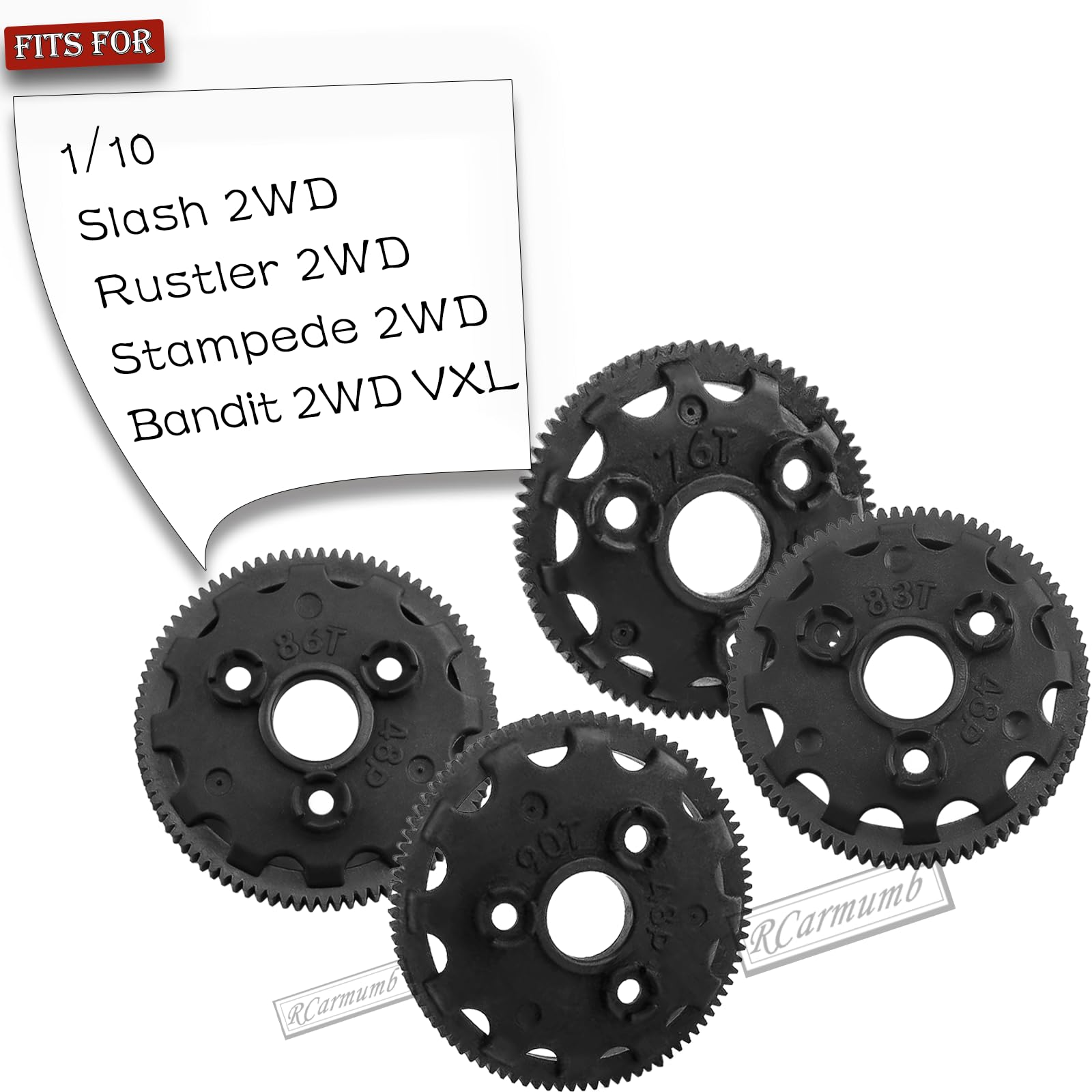 Hot Racing NSG826 26t Steel 48p Pinion Gear 5mm or 1/8