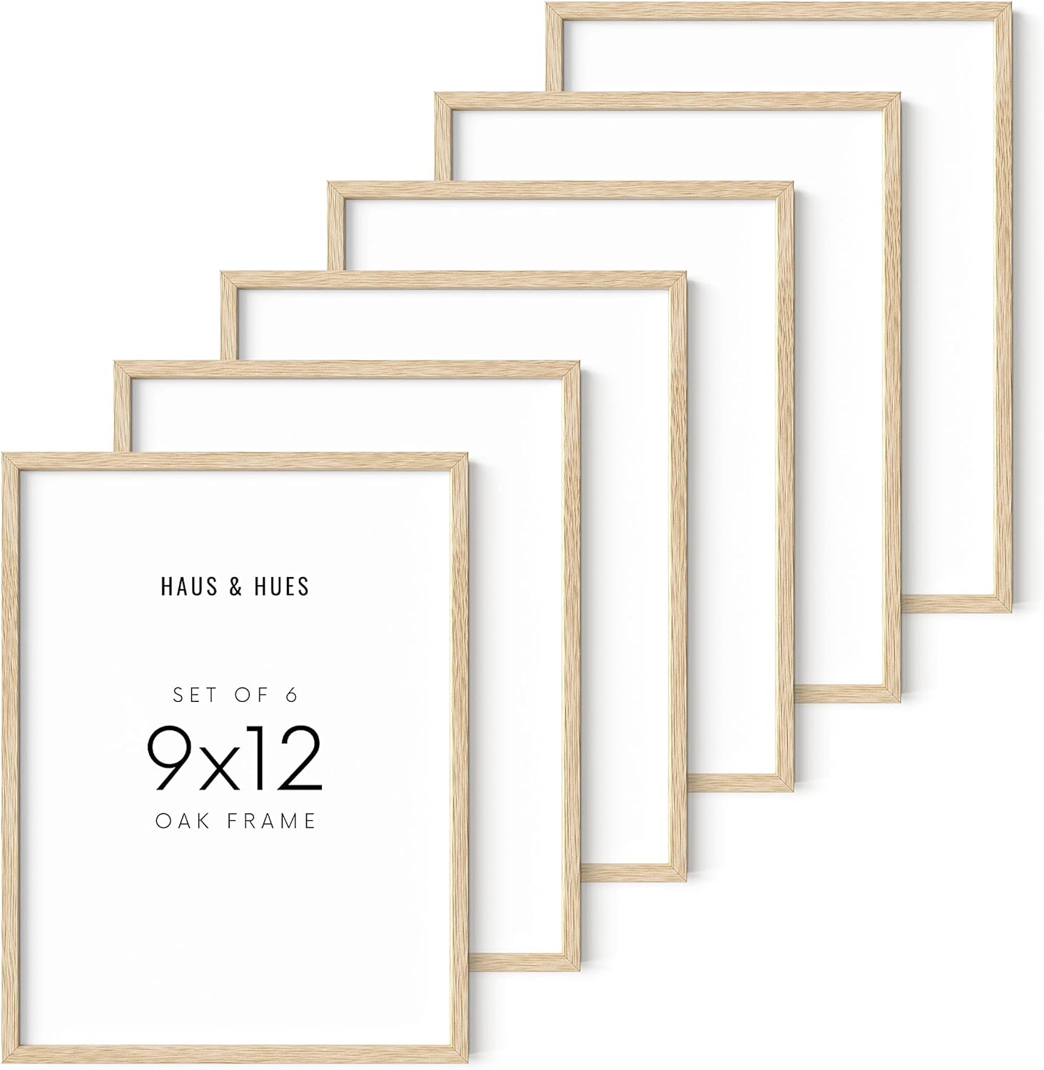 HAUS AND HUES Set of 6 9 X 12 Picture Frame 9x12 Frame