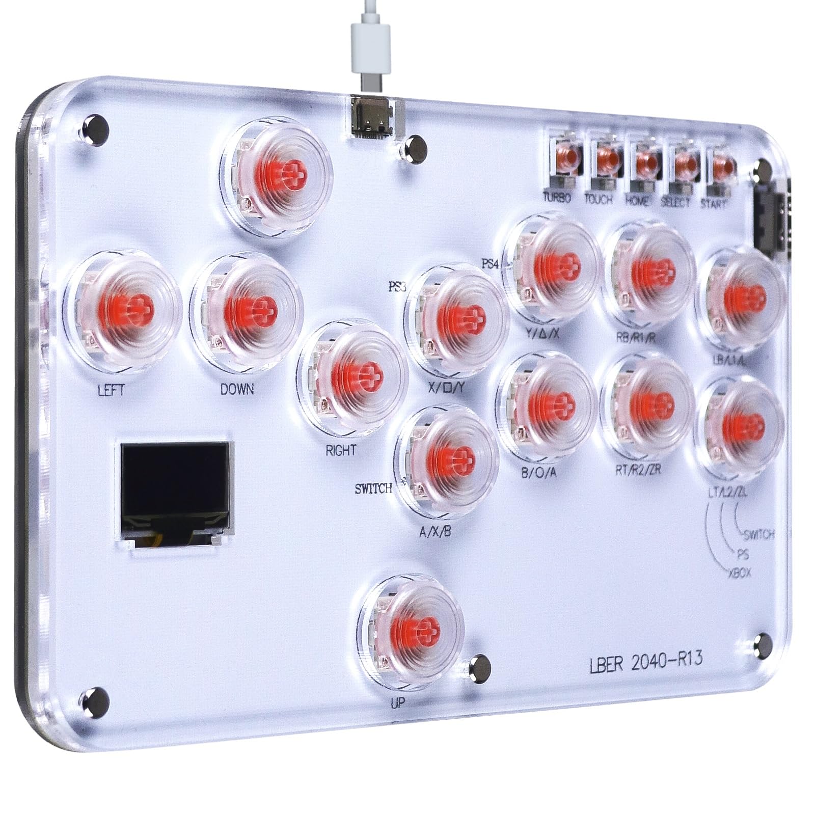 Amazon.com: Arcade Stick Game Keyboard R13, Leverless Controller