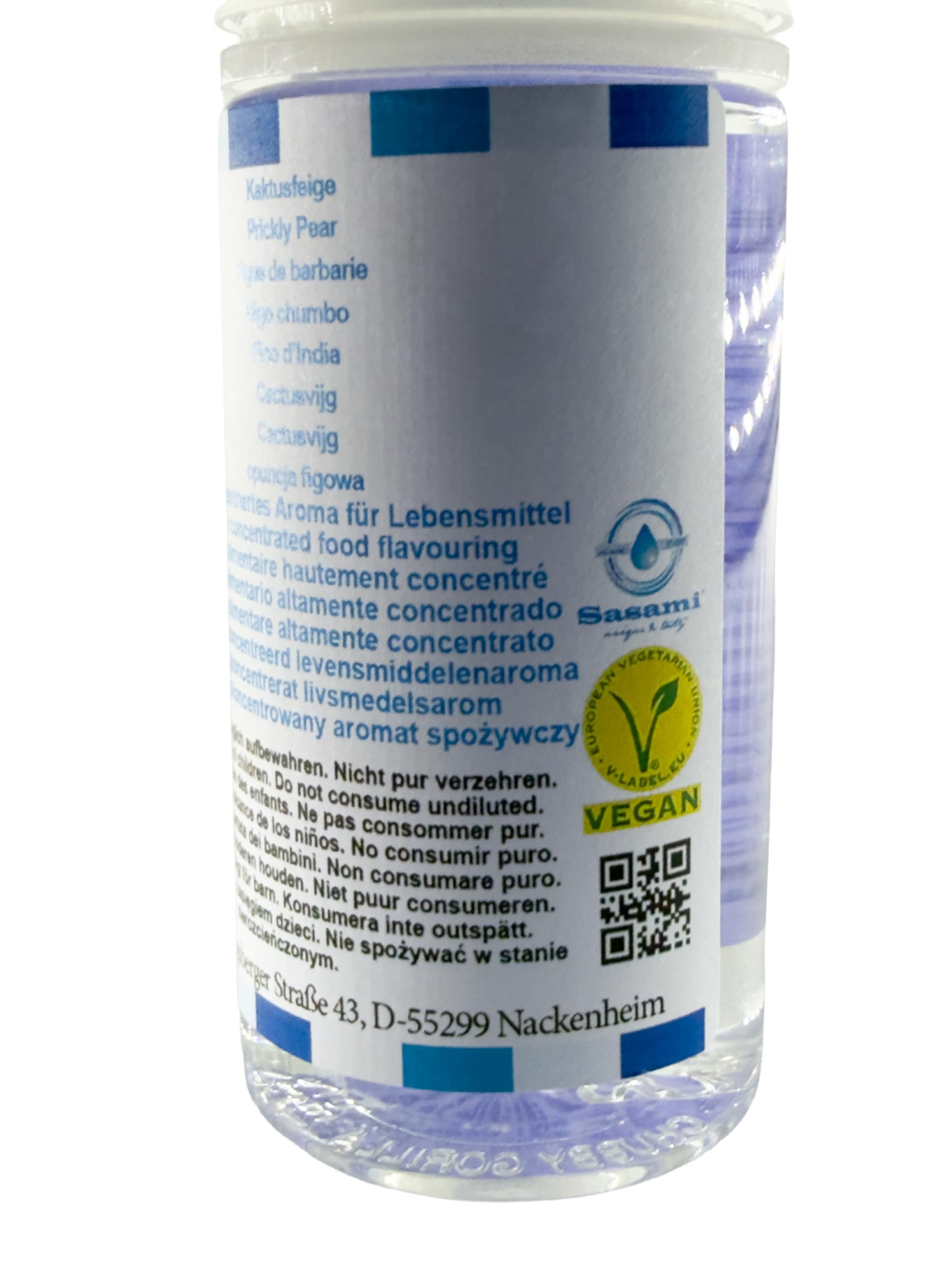 opuncja figowa Aromat Koncentrat - wegański - Sasami - 100ml