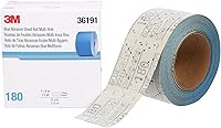 Vista 27 de 3M 3M-36172 Hookit Disco abrasivo azul, multi-agujero, 6, grado 80