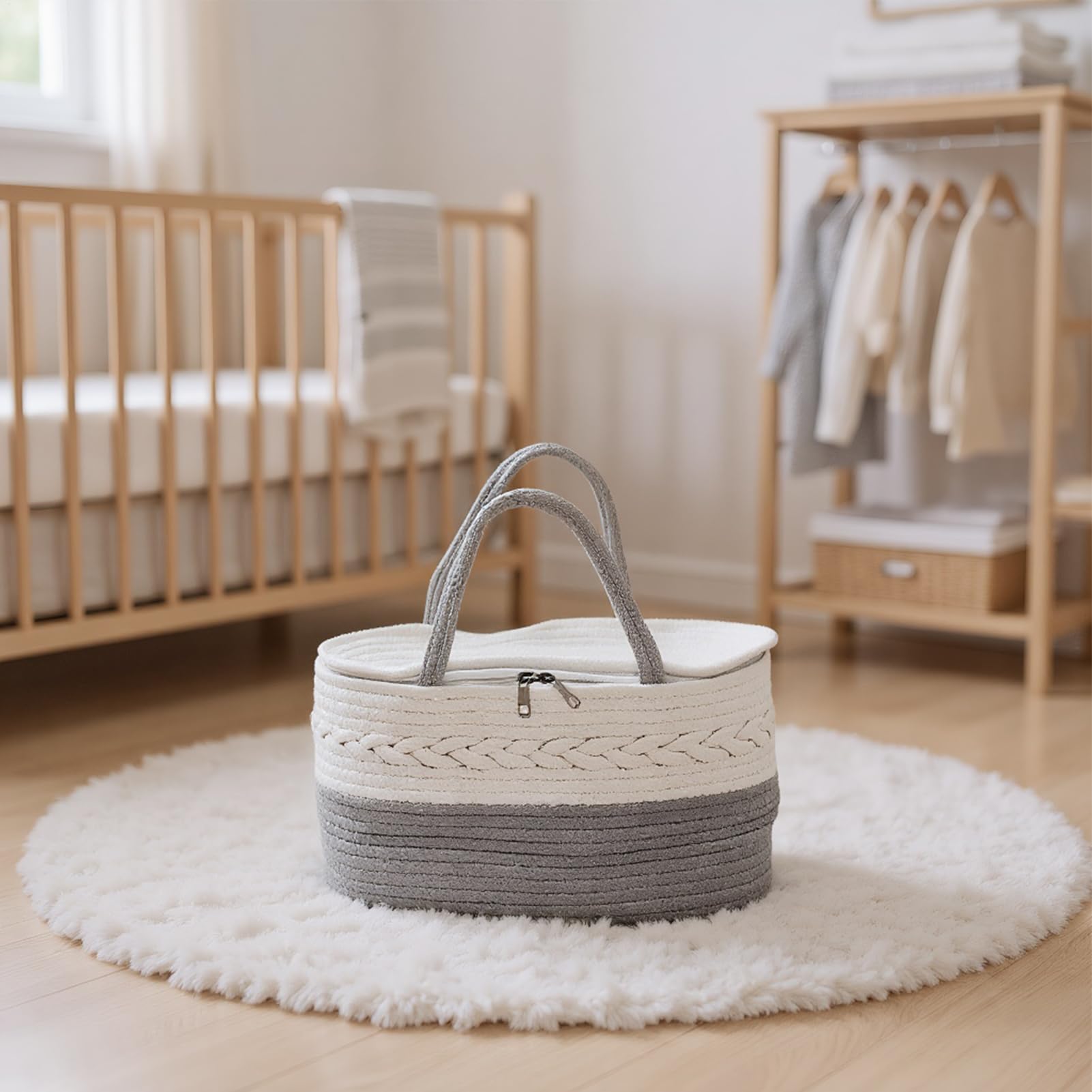 Générique Cestino Organizzatore Bambino Borsa Portatile Grande Capacità