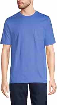 Buy Lands' End Men's Super-T Short Sleeve T-Shirt with Pocket