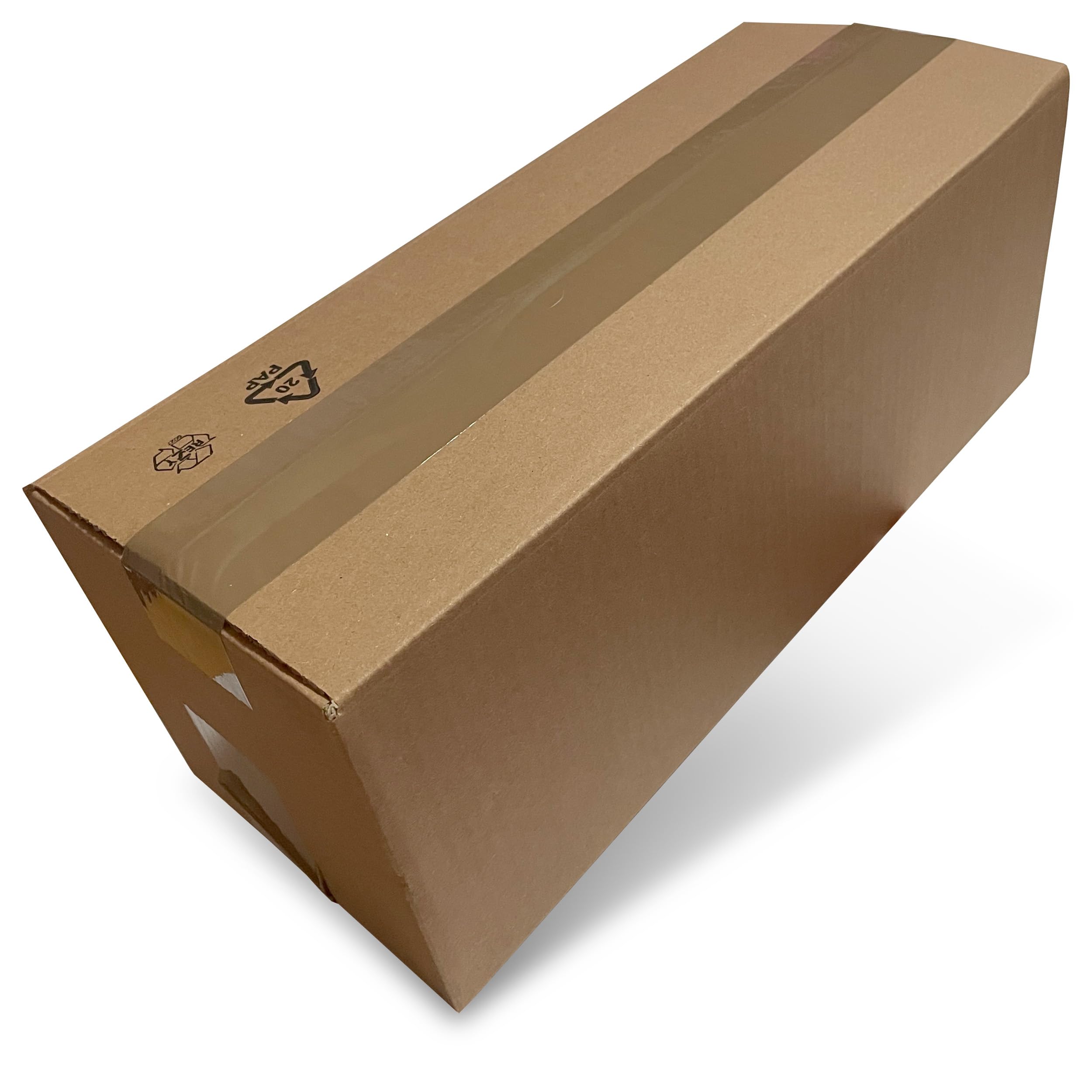 Wohnkult Karton Faltkarton Versandkarton Schachtel Versandschachtel Verpackung 6 Größen (7 | 385 x 155 x 150 mm, 100, Stück)
