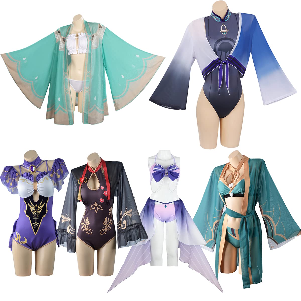 ス*イ様 グリアロコスプレ衣装水着3着セット 7224-26-