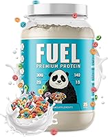 Vista 2 de Underground Bio Labs Panda Fuel Proteína Premium de Suero, Colágeno Hidrolizado, Caseína, Probióticos, Enzimas, Apto para Keto, Liberación